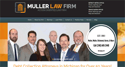 Desktop Screenshot of mullerfirm.com